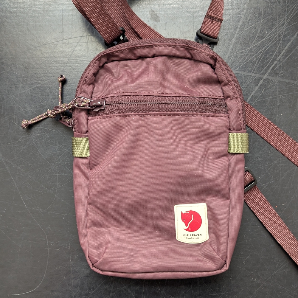 Fjallraven Burgundy Crossbody Bag